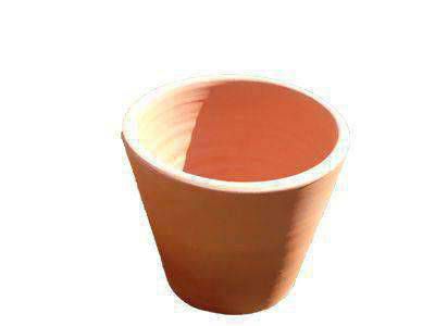 çömlek sepeti konik saksı 10x10